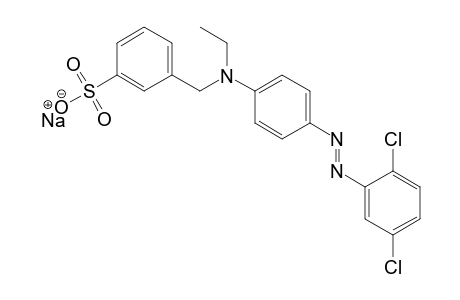 m-Toluenesulfonic acid, alpha-[p-[(2,5-dichlorophenyl)azo]-N-ethylanilino]-, sodium salt