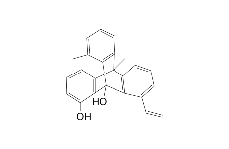 1,9-dihydroxy-10,13-dimetyl-8-vinyltriptycene