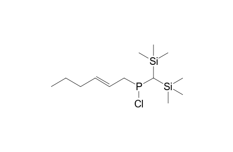 bis(trimethylsilyl)methyl-chloranyl-[(E)-hex-2-enyl]phosphane
