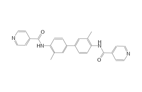 N-[4'-(isonicotinoylamino)-3,3'-dimethyl[1,1'-biphenyl]-4-yl]isonicotinamide