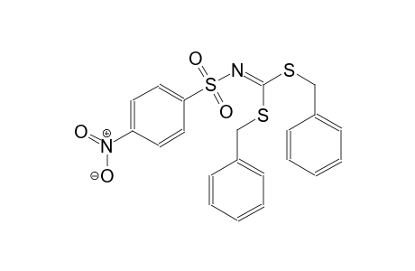 carbonodithioimidic acid, [(4-nitrophenyl)sulfonyl]-,bis(phenylmethyl) ester