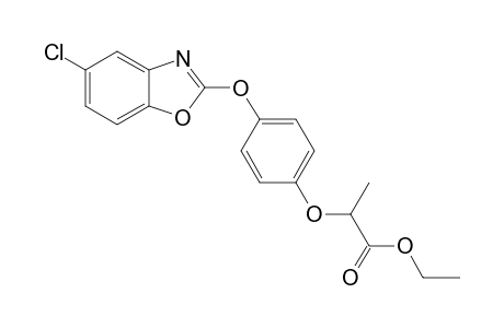 ETHYL-2-[4-(5-CHLORO-2-BENZOXAZOLYL)-PHENOXY]-PROPANOATE