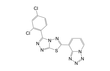 tetrazolo[1,5-a]pyridine, 8-[3-(2,4-dichlorophenyl)[1,2,4]triazolo[3,4-b][1,3,4]thiadiazol-6-yl]-