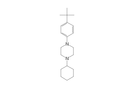 Piperazine, 1-cyclohexyl-4-[4-(1,1-dimethylethyl)phenyl]-