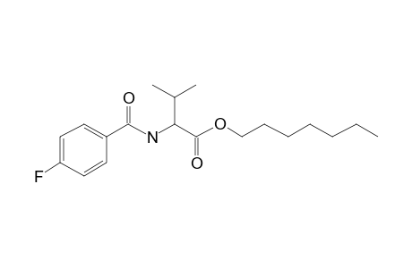 L-Valine, N-(4-fluorobenzoyl)-, heptyl ester