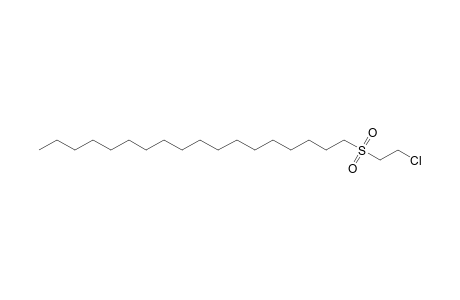 1-[(2-Chloroethyl)sulfonyl]octadecane