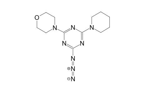 morpholine, 4-[4-azido-6-(1-piperidinyl)-1,3,5-triazin-2-yl]-