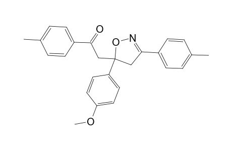 Acetophenone, 2-[5-(p-methoxyphenyl)-3-p-tolyl-2-isoxazolin-5-yl]-4'-methyl-