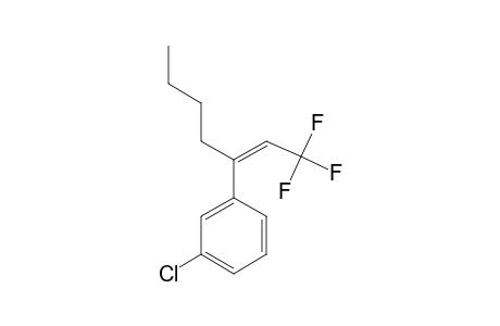 (Z)-3-(3-CHLOROPHENYL)-1,1,1-TRIFLUORO-2-HEPTENE