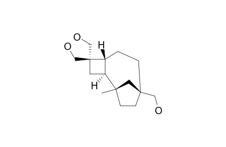 (1S,2S,5R,8S)-1-Methyl-4,4,8-trimethylenetricyclo[6.2.1.0(2,5)]- undecane-12,14,15-triol