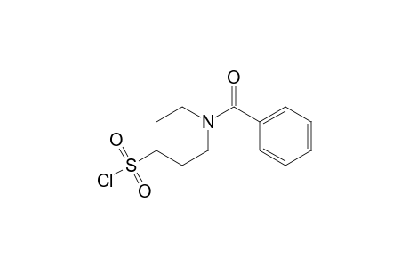 1-Propanesulfonyl chloride, 3-(benzoylethylamino)-