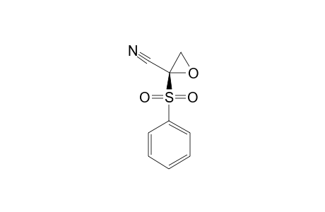 1-(PHENYLSULFONYL)-OXIRANE-1-CARBONITRILE
