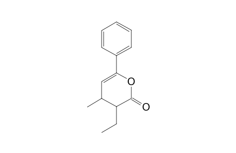3-Ethyl-4-methyl-6-phenyl-3,4-dihydro-2H-pyran-2-one
