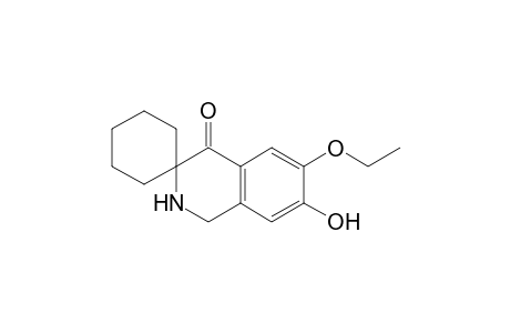 Spiro[cyclohexane-1,3'(4'H)-isoquinolin]-4'-one, 6'-ethoxy-1',2'-dihydro-7'-hydroxy-