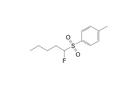 1-Fluoro-1-tosylpentane