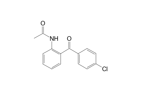 N-(2-(4-chlorobenzoyl)phenyl)acetamide