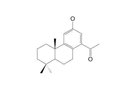 14-acetylpodocarpa-8,11,13-trien-12-ol