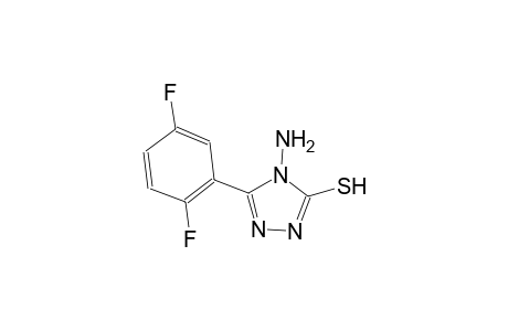 4H-1,2,4-triazole-3-thiol, 4-amino-5-(2,5-difluorophenyl)-