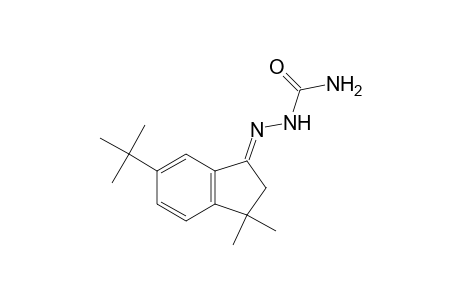 Hydrazinecarboxamide, 2-[6-(1,1-dimethylethyl)-2,3-dihydro-3,3-dimethyl-1H-inden-1-ylidene]-