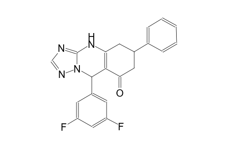 9-(3,5-difluorophenyl)-6-phenyl-5,6,7,9-tetrahydro[1,2,4]triazolo[5,1-b]quinazolin-8(4H)-one
