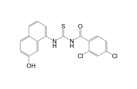 N-(2,4-dichlorobenzoyl)-N'-(7-hydroxy-1-naphthyl)thiourea