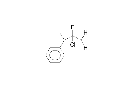 SYN-1-CHLORO-1-FLUORO-2-PHENYL-2-METHYLCYCLOPROPANE
