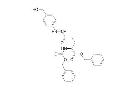 L-Glutamic acid, N-[(phenylmethoxy)carbonyl]-, 1-(phenylmethyl)ester, 5-[2-[4-(hydroxymethyl)phenyl]hydrazide]