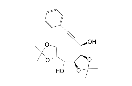 anti-1,2-Dideoxy-4,5:7,8-bis-O-(1-methylethylidene)-1-phenyl-D-glycero-D-talo-oct-1-ynitol