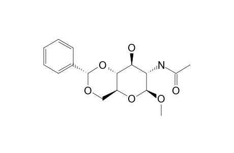 METHYL-2-ACETAMIDO-4,6-O-BENZYLIDENE-2-DEOXY-BETA-D-GLUCOPYRANOSIDE
