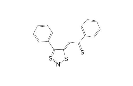 4-Phenyl-5-phenylthiocarbonylmethylene-1,3,2-dithiazole