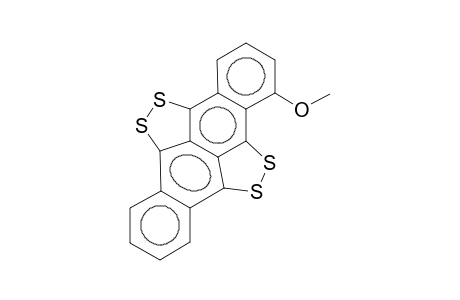 5,6:11,12-Di(epidithio)-1-methoxynaphthacene