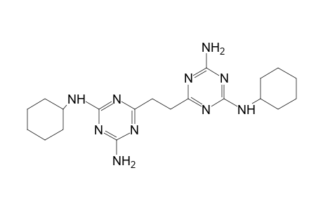2,2'-ethylenebis[4-amino-6-(cyclohexylamino)-s-triazine]