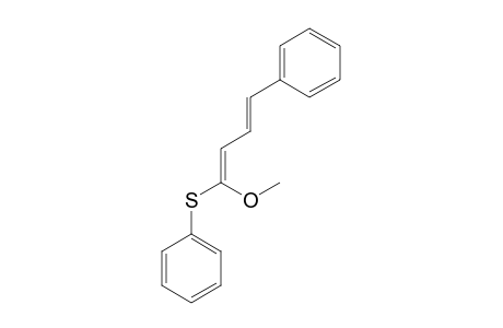 (1-E,3-E)-1-METHOXY-4-PHENYL-1-(PHENYLTHIO)-1,3-BUTADIENE
