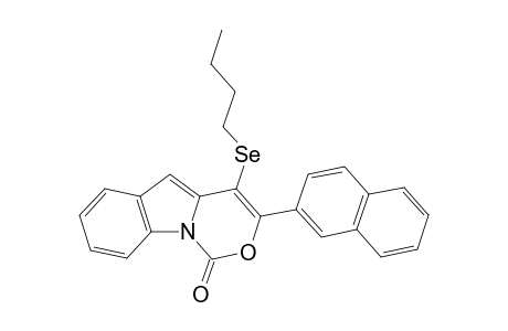 4-(Butylselanyl)-3-(naphthalen-2-yl)-1H-[1,3]oxazino[3,4-a]indol-1-one