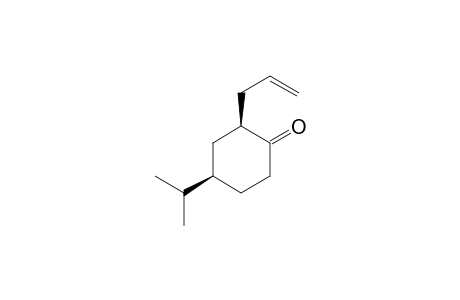 (2R,4R)-4-(1-Methylethyl)-2-(prop-2-en-1-yl)cyclohexanone