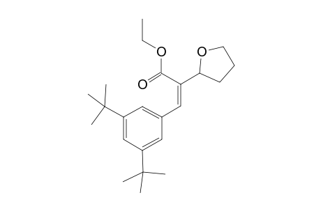 Ethyl 3-(3,5-di-tert-butylphenyl)-2-(tetrahydrofuran-2-yl)acrylate