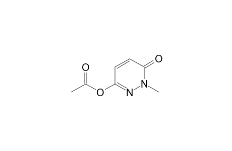6-hydroxy-2-methyl-3(2H)-pyridazinone, acetate (ester)