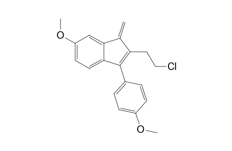 2-(2-Chloroethyl)-6-methoxy-3-(4-methoxyphenyl)-1-methylene-1H-indene