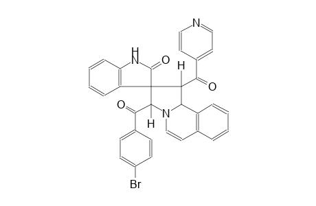 (1'S,2'S,3'S)-3'-(4-bromobenzoyl)-1'-isonicotinoyl-3',10b'-dihydro-1'H-spiro[indoline-3,2'-pyrrolo[2,1-a]isoquinolin]-2-one