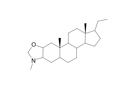 N-Methyl-.alpha.-oxazolo[5,4-b]pregnane