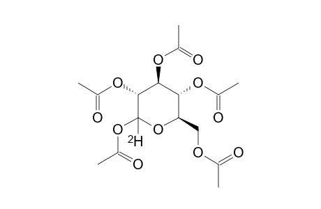 1,2,3,4,6-PENTA-O-ACETYL-ALPHA/BETA-D-(1-(2)H)-GLUCOPYRANOSE