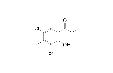 3'-bromo-5'-chloro-2'-hydroxy-4'-methylpropiophenone