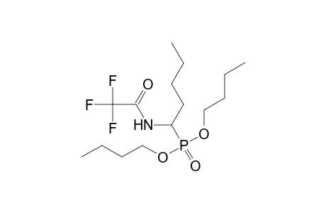 Dibutyl 1-(n-trifluoroacetylamino)pentylphosphonate