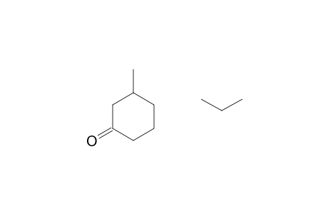 CYCLOHEXANONE, 5-METHYL-2-(1-METHYLETHYL)-, (2S-trans)-