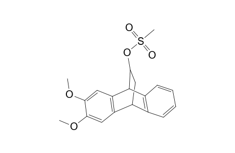 anti-2,3-(10,11-Dimethoxybenzo)-5,6-benzobicyclo[2.2.2]octa-2,5-dien-7-ol methanesulfonate