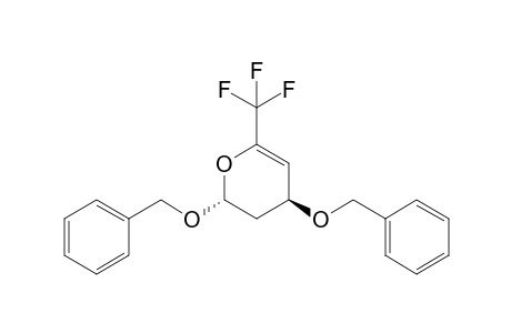 (trans)-2,4-bis(Benzyloxy)-6-(trifluoromethyl)-3,4-dihydro-2H-pyran