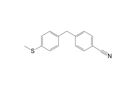 4-(4-(methylthio)benzyl)benzonitrile