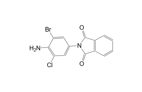 1H-isoindole-1,3(2H)-dione, 2-(4-amino-3-bromo-5-chlorophenyl)-