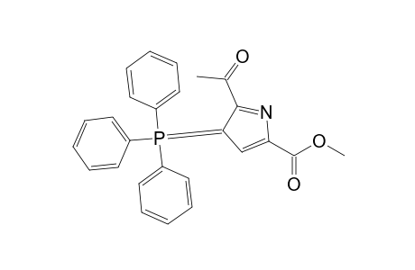 5-Acetyl-4-triphenylphosphoranylidene-2-pyrrolecarboxylic acid methyl ester