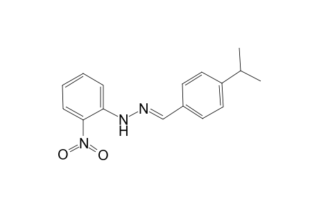 2-Nitro-N-[(E)-(4-propan-2-ylphenyl)methylideneamino]aniline